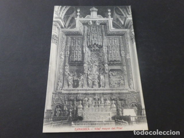 Postales: ZARAGOZA ALTAR MAYOR DEL PILAR - Foto 1