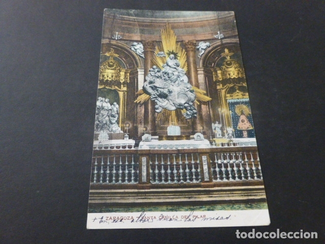 Postales: ZARAGOZA SANTA CAPILLA DEL PILAR - Foto 1