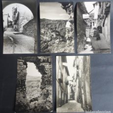 Postales: LOTE DE 5 POSTALES ANTIGUAS DE ALBARRACÍN, ARAGÓN, VER FOTOS