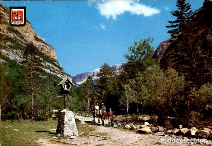 Postales: Aragon &ndash; Parque Nacional de Ordesa. Virgen del Pilar y la Francata.