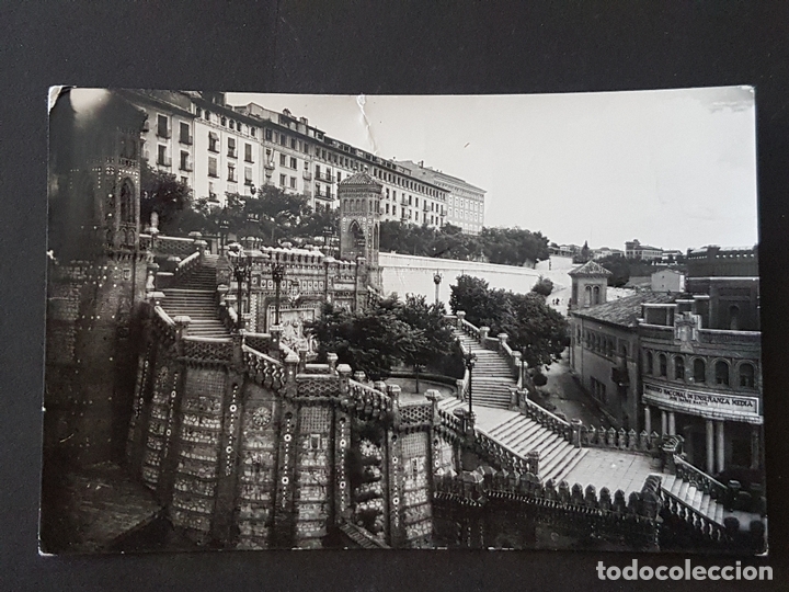 Postales: TERUEL VISTA PARCIAL DE LA ESCALINATA - Foto 1