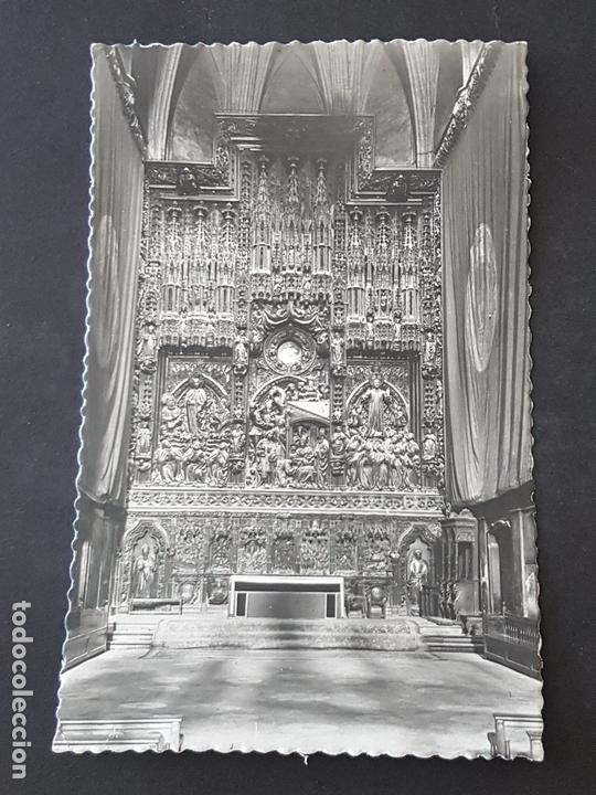 Postales: ZARAGOZA CATEDRAL DE LA SEO ALTAR MAYOR - Foto 1