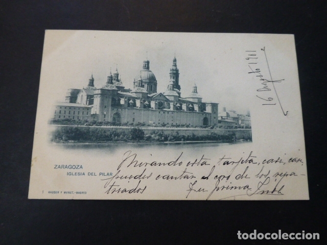 Postales: ZARAGOZA IGLESIA DEL PILAR - Foto 1