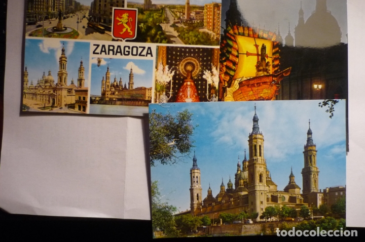 Postales: LOTE POSTALES ZARAGOZA  CM - Foto 1