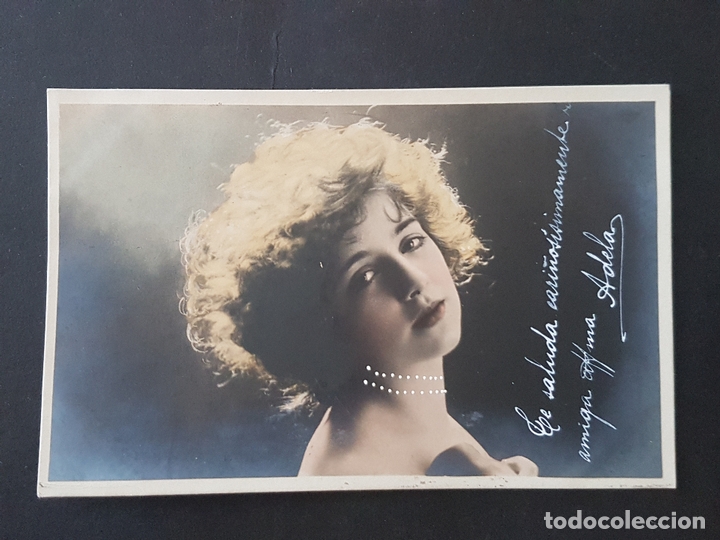 Postales: MUJER ELEGANTE POSTAL ANTIGUA - Foto 1