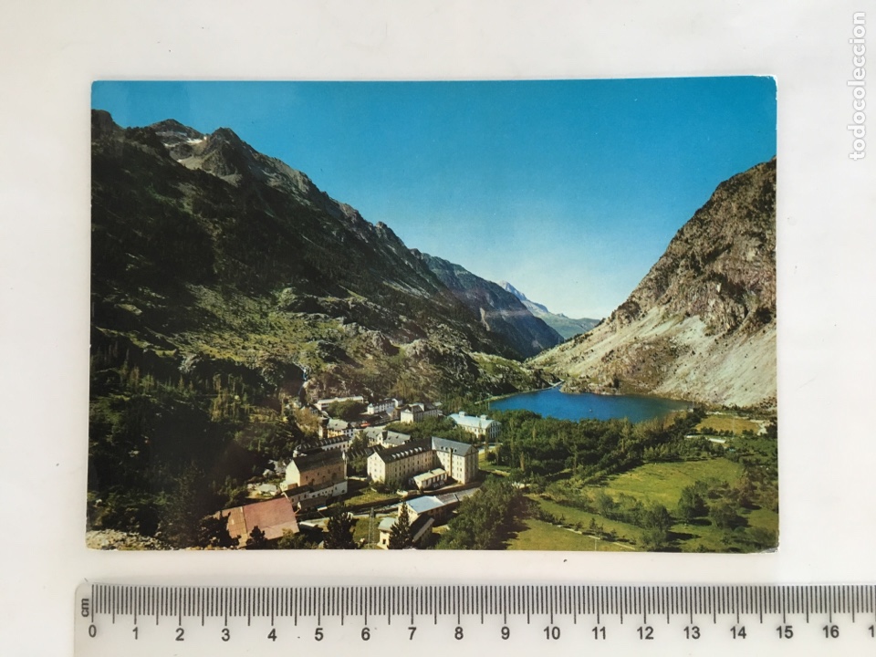 Postales: POSTAL. BALNEARIO DE PANTICOSA. VISTA GENERAL. ED. SICILIA. H. 1970?.