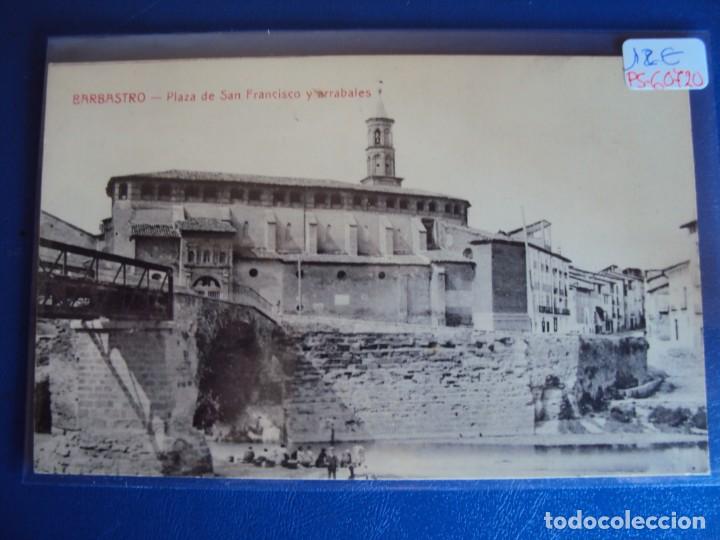 Postcards: (PS-60720)POSTAL DE BARBASTRO-PLAZA DE SAN FRANCISCO Y ARRABALES