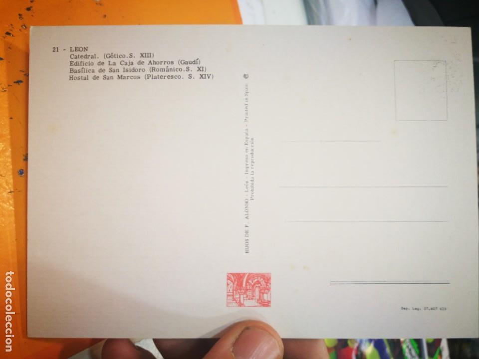 Postales: Postal Leon - Foto 2