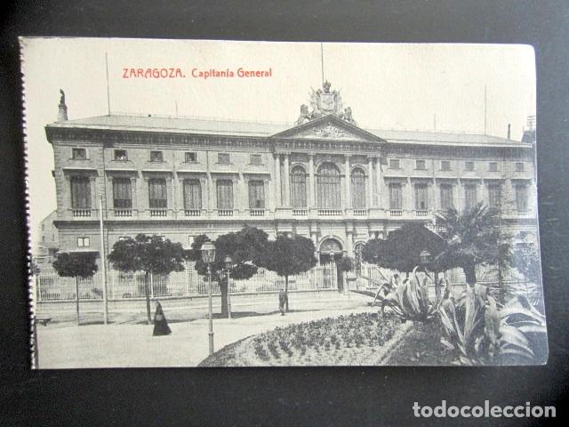 Postales: POSTAL ZARAGOZA. CAPITAN&Iacute;A GENERAL. - Foto 1