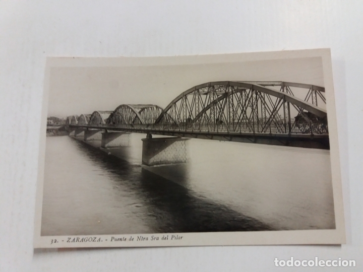 Postales: ZARAGOZA-PUENTE DE NTRA SRA PILAR-32-FOTOGRAFICA ROISIN-VER FOTOS-(60.931)