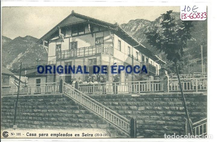 Postales: (PS-60833)POSTAL DE LA CASA PARA EMPLEADOS EN SEIRA(20-9-1914)