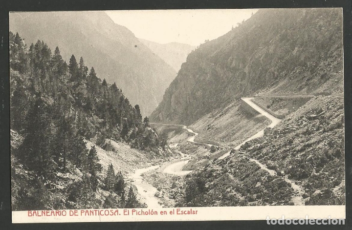 Postkarten: BALNEARIO DE PANTICOSA-EL PICHOLON EN EL ESCALAR-THOMAS-VER REVERSO-(61.137)