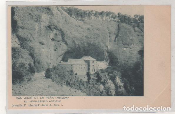 Postales: San Juan de la Pe&ntilde;a El Monasterio antiguo Colecci&oacute;n F. Alvarez P. Serie A num 1