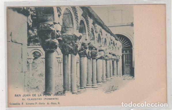 Postales: San Juan de la Pe&ntilde;a El Claustro, Poniente. Colecci&oacute;n F. Alvarez P. Serie A num 9