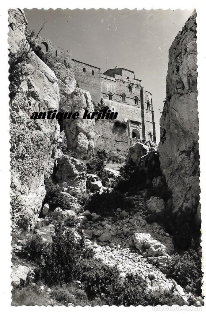 Postales: CASTILLO DE LOARRE N&ordm; 7 VISTA GENERAL , FACHADA PRINCIPAL .- EDICIONES SICILIA