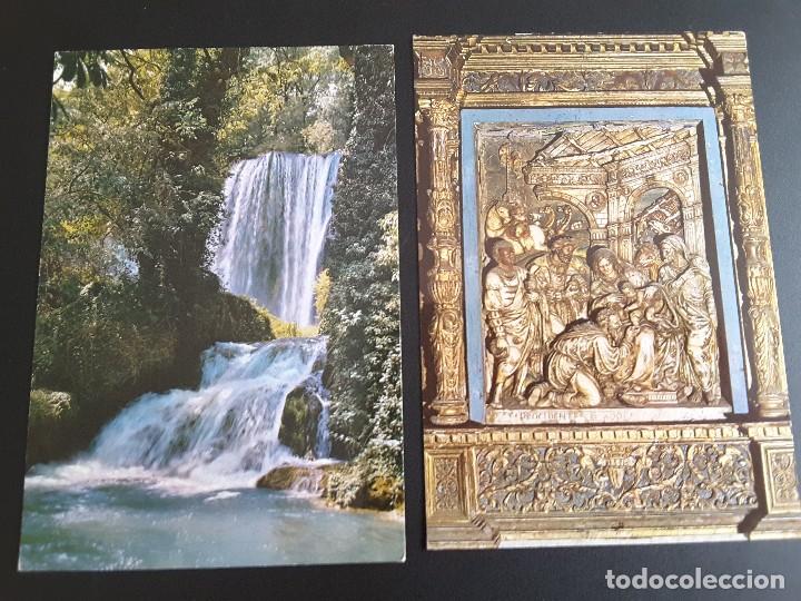 Postales: POSTAL MONASTERIO DE PIEDRA Y POSTAL DE HUESCA - Foto 1