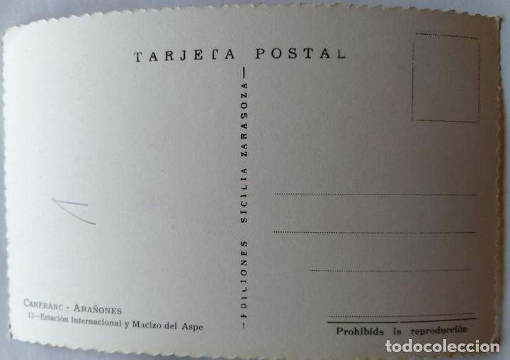 Postales: CANFRANC ARA&Ntilde;ONES - Foto 2
