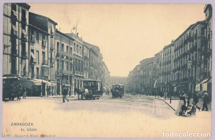 Postales: POSTAL ZARAGOZA EL COSO - Foto 1
