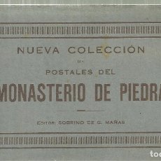 Postales: C1.-MONASTERIO DE PIEDRA-NUEVA COLECCION DE POSTALES DEL MONASTERIO DE PIEDRA ED SOBRINO DE G.MAÑAS. Lote 171472598