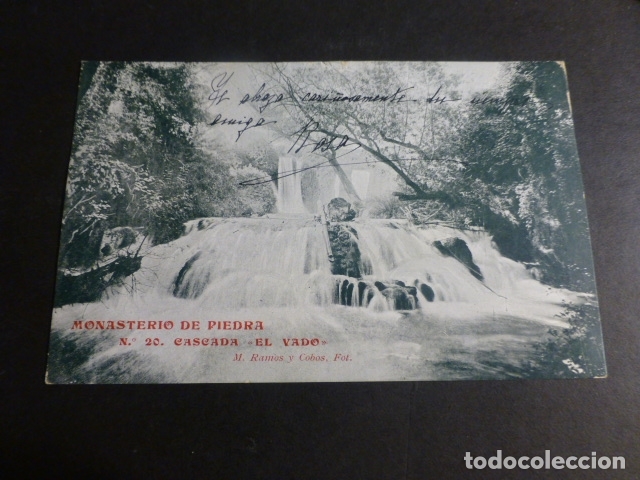 Postales: MONASTERIO DE PIEDRA ZARAGOZA CASCADA EL VADO - Foto 1