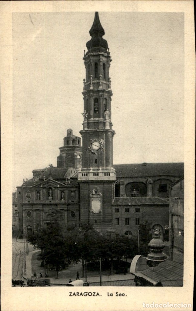 Postales: Zaragoza -  La Seo - 9 x 14 cms - Foto 1