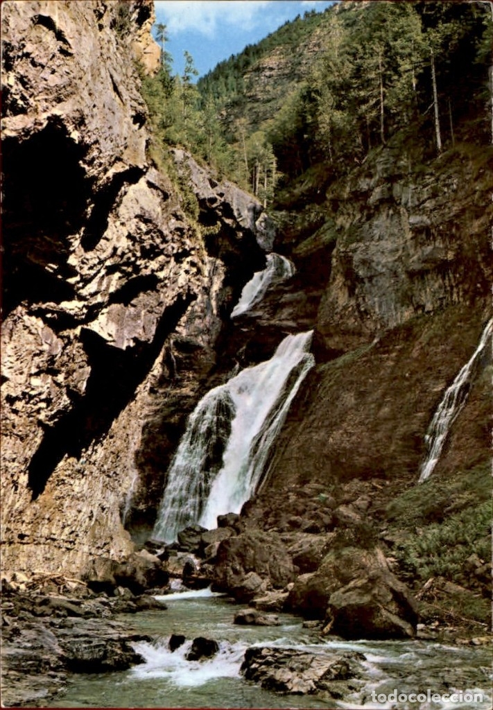 Postales: Parque Nacional de Ordesa &ndash; Cascada del Estrecho