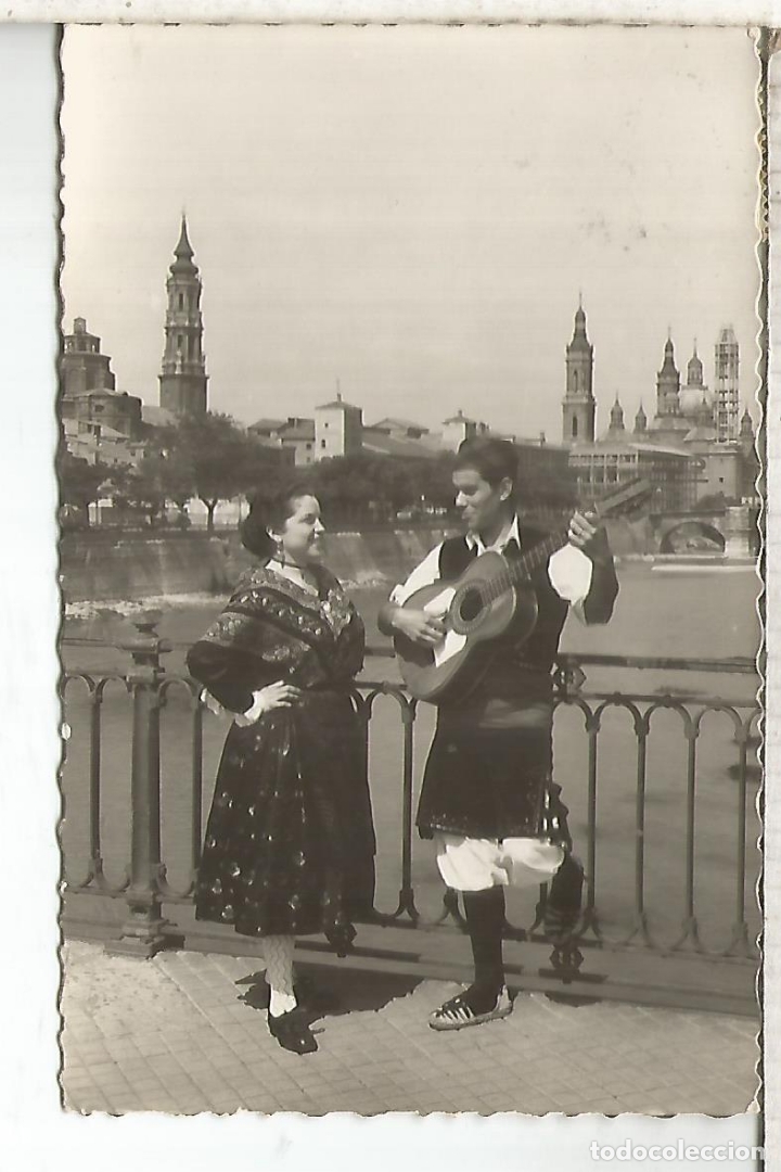 Postales: ZARAGOZA BATURROS ESCRITA - Foto 1