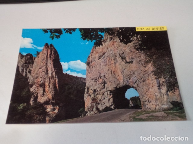 Postales: HUESCA - POSTAL ANS&Oacute; - ENTRADA A LA FOZ DE BINI&Eacute;S - Foto 1