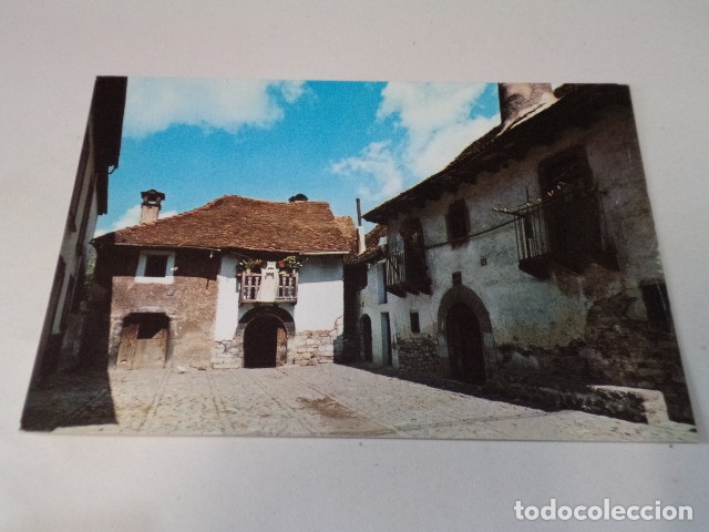 Postales: HUESCA - POSTAL ANS&Oacute; - PLAZA DE TOMAS&Eacute; - Foto 1