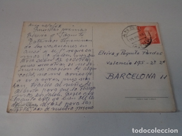 Postales: HUESCA - POSTAL ANS&Oacute; - RINC&Oacute;N DE ORN&Aacute; - Foto 2