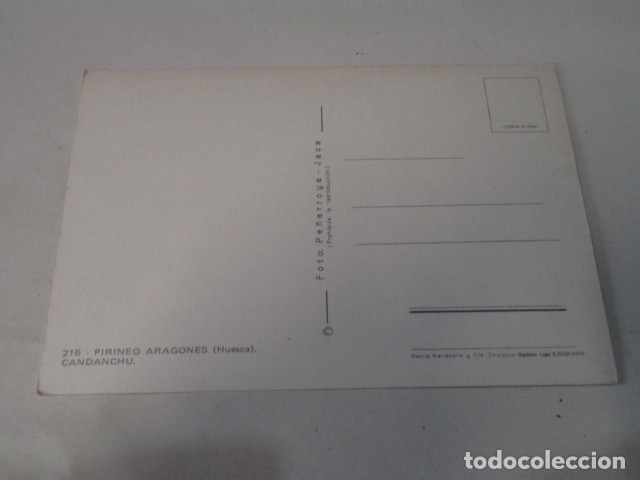 Postales: HUESCA - POSTAL CANDANCH&Uacute; - Foto 2