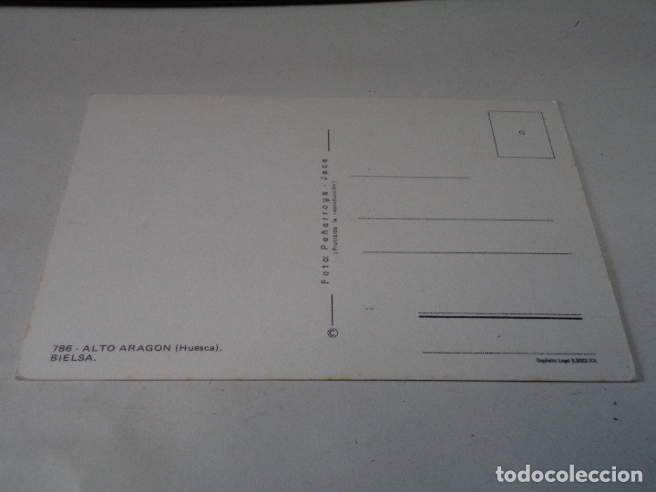 Postales: HUESCA - POSTAL BIELSA - Foto 2