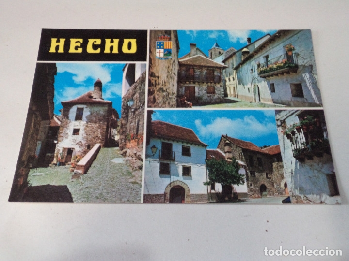 Postales: HUESCA - POSTAL HECHO - RINCONES T&Iacute;PICOS - Foto 1