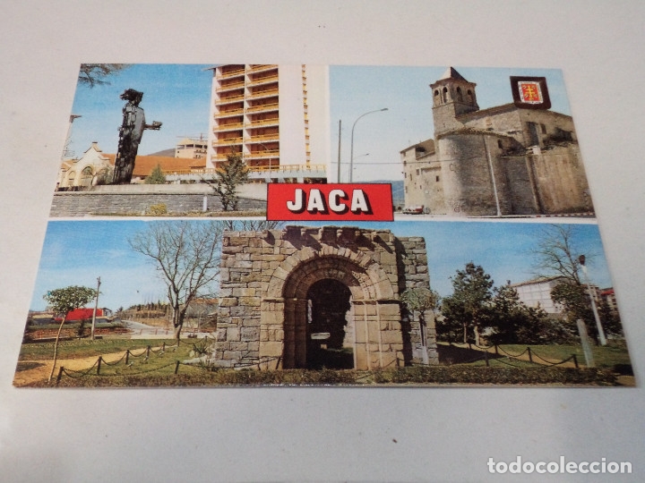 Postales: HUESCA - POSTAL JACA - DIVERSOS ASPECTOS - Foto 1