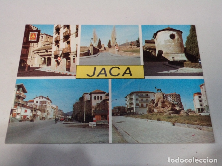Postales: HUESCA - POSTAL JACA - DIVERSOS ASPECTOS - Foto 1