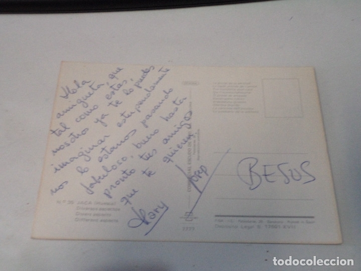 Postales: HUESCA - POSTAL JACA - DIVERSOS ASPECTOS - Foto 2