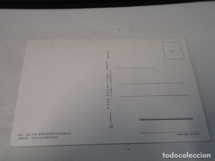 Postales: HUESCA - POSTAL JACA - VARIOS ASPECTOS - Foto 2