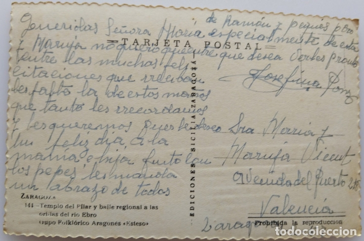Postales: ZARAGOZA - Foto 2