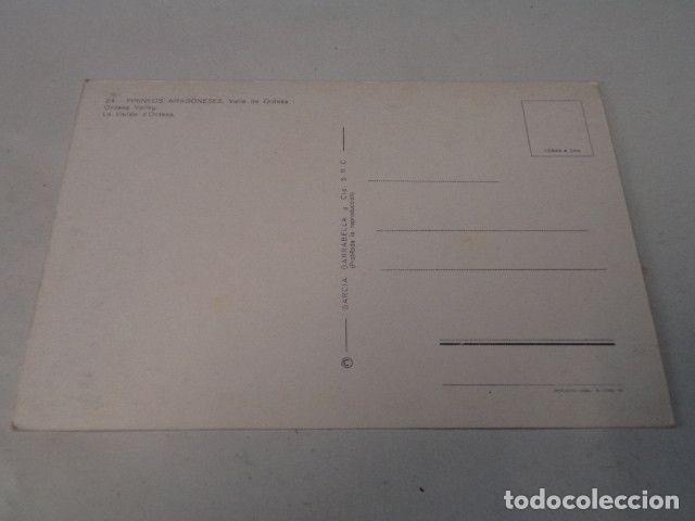 Postales: HUESCA - POSTAL VALLE DE ORDESA - Foto 2