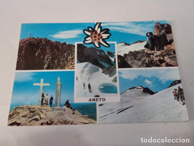 Postales: HUESCA - POSTAL PICO DE ANETO - Foto 1