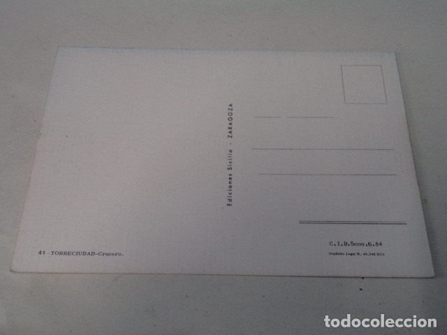 Postales: HUESCA - POSTAL TORRECIUDAD - CRUCERO - Foto 2