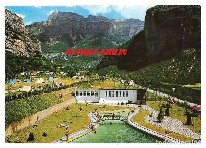Postales: TORLA .- CAMPING DE ORDESA .- SIN CIRCULAR - Foto 1