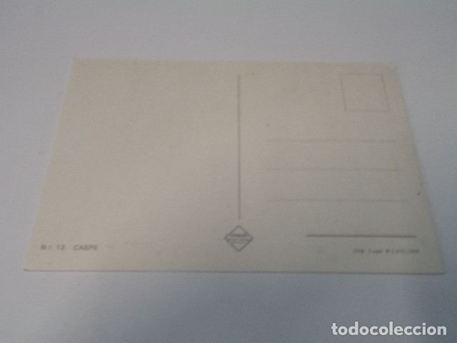 Postales: ZARAGOZA - POSTAL CASPE - Foto 2