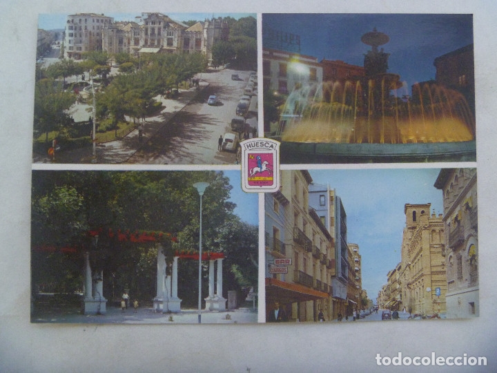 Postales: POSTAL DE HUESCA . A&Ntilde;OS 60 - Foto 1