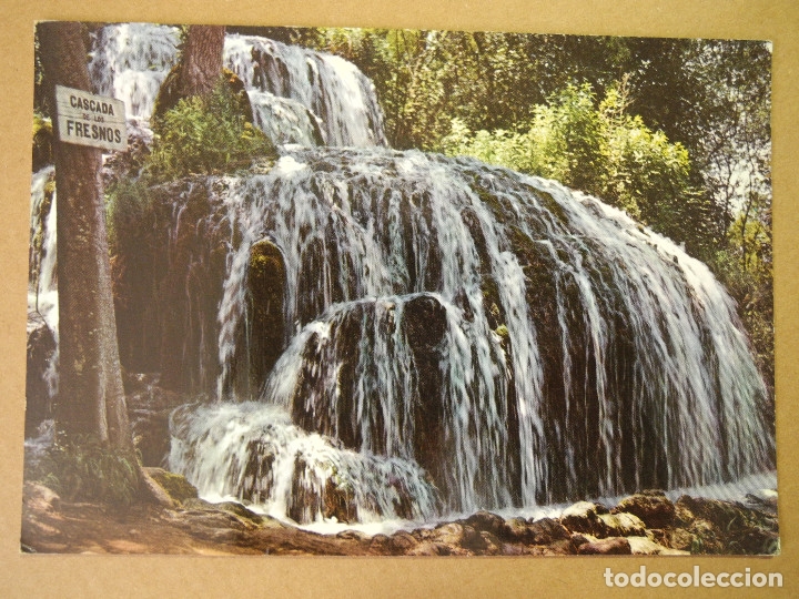 Postales: Monasterio de Piedra. Cascada de los Fresnos. Ed. Garcia Garrabella n. 15