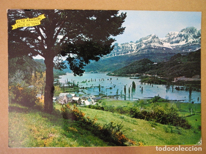 Postales: Valle del Tena. Embalse. Ed. Pe&ntilde;arroya n. 183. Nueva