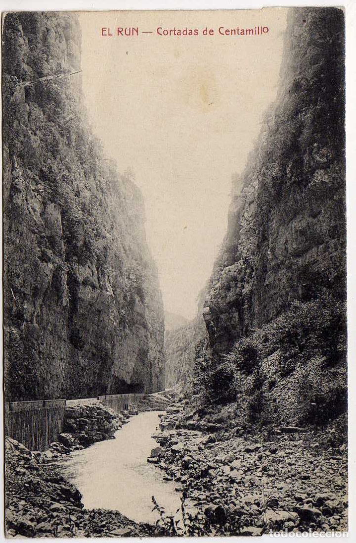 Postales: POSTAL EL RUN (HUESCA) - CORTADAS DE CENTAMILLO - Foto 1