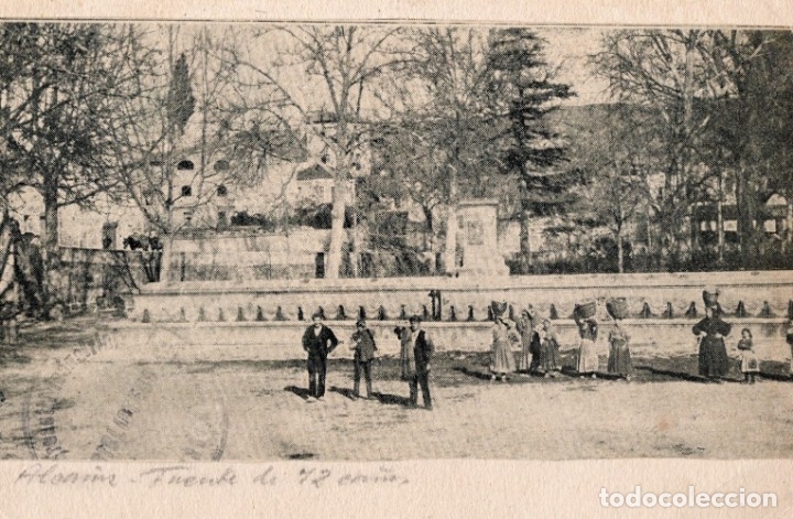 Postales: alca&ntilde;iz. fuente - Foto 1
