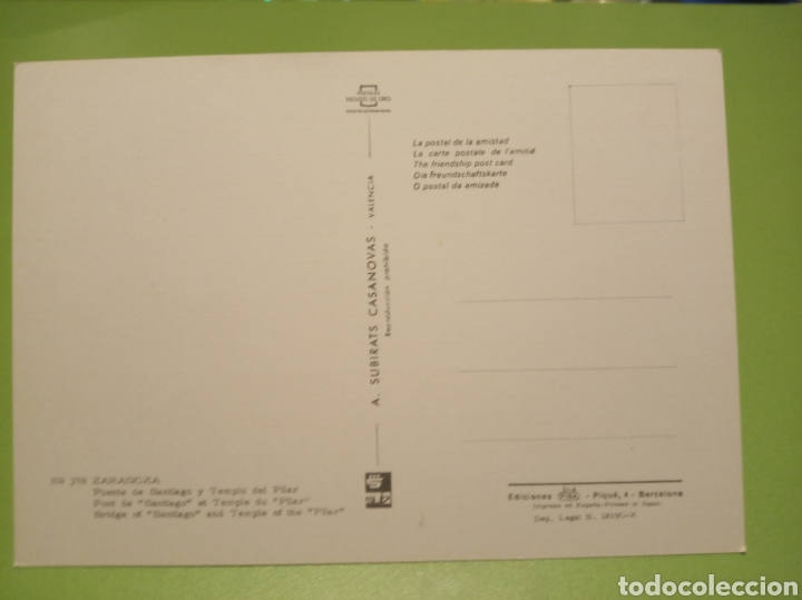 Postales: Zaragoza - Foto 2