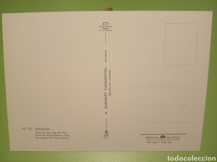 Postales: Postal Zaragoza - Foto 2